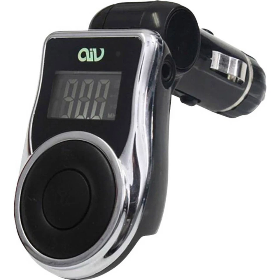 AIV FM Transmitter USB SD Display Klinke Auto-Radio AUX MP3-Player Kfz Adaper - Bild 2 von 4