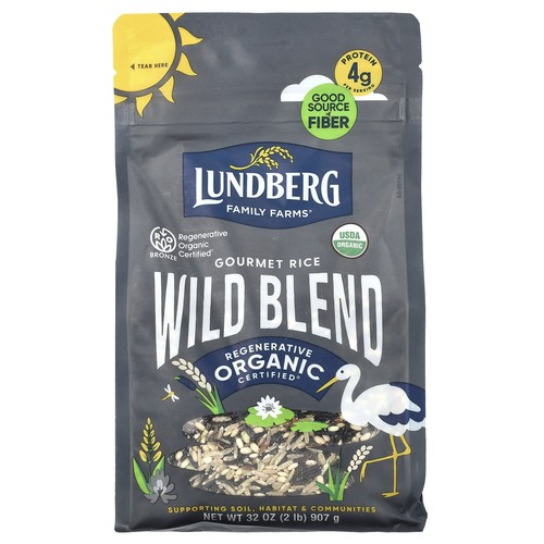 Organic Gourmet Rice, Wild Blend , 32 oz (907 g)