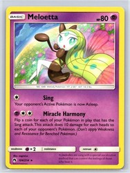 Meloetta 104/214 Lost Thunder Rare