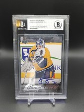 2015-16 Juuse Saros Young Guns Auto Autograph Signed Rookie Card Rare BGS