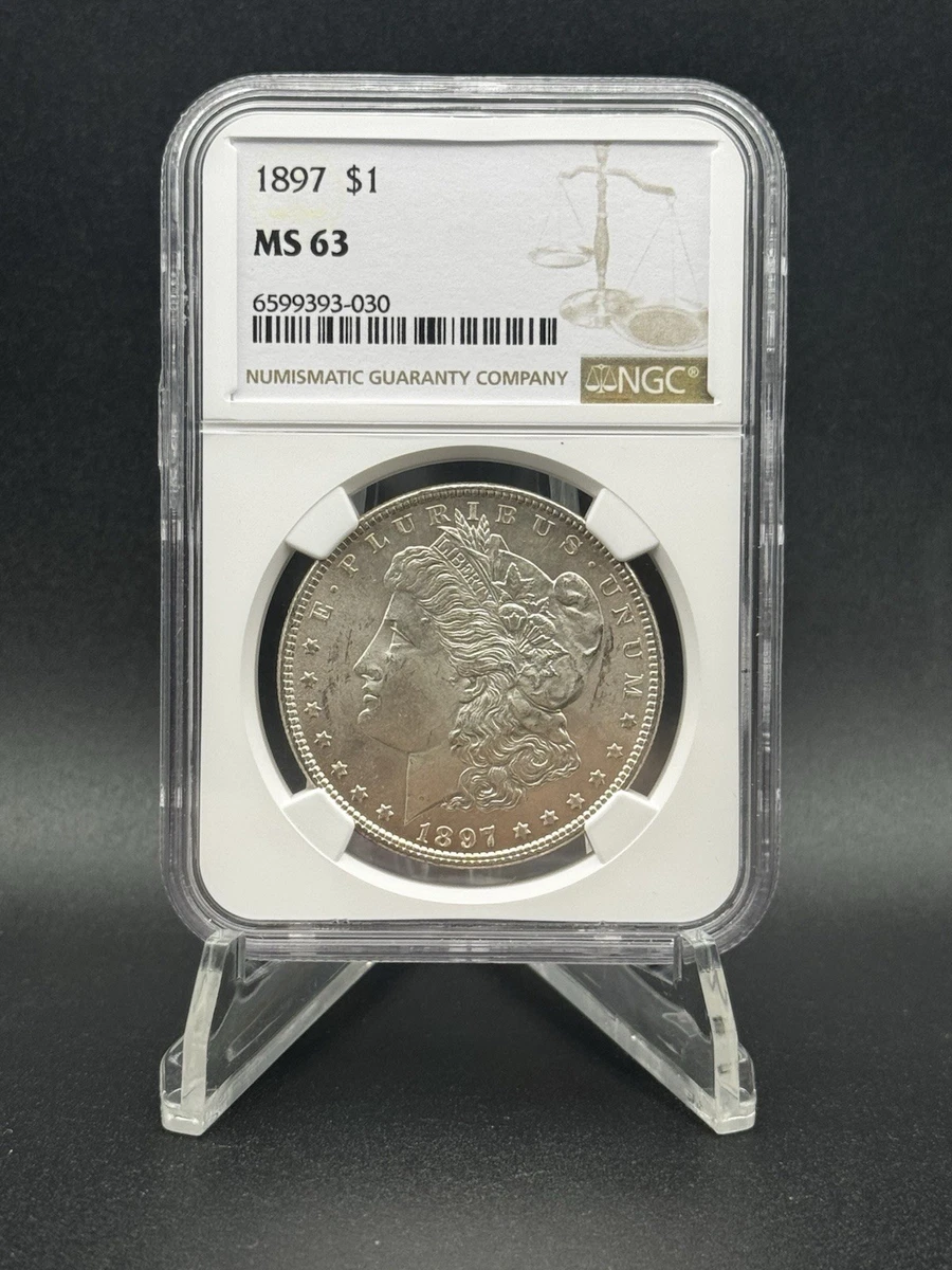 MS 63 Graded 1897 Year Morgan US Dollars (1878-1921) for sale | eBay