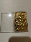 1999 Pokemon Burger King 23K Gold Plated Mewtwo Card W/ Case Authentic