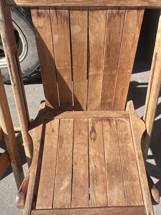 Sillas antiguas vintage "Tuck'er Way". Juego de 2 Foto 3 de 3