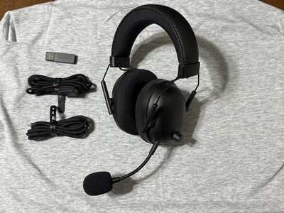 Razer V2 Pro Black Over-Ear Gaming Headset Boom Mic USB USB-C