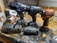 Matco Tools Infinium 20V Brushless Cordless Impacts w 12v impact