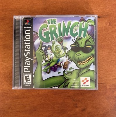 The Grinch (PlayStation 1 PS1) VGC CIB Complete W/ Reg & Tested - Ships Fast