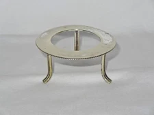 D&A EPNS Vintage Silverplate Sterno Canned Heat Holder Chafing Dish Candle