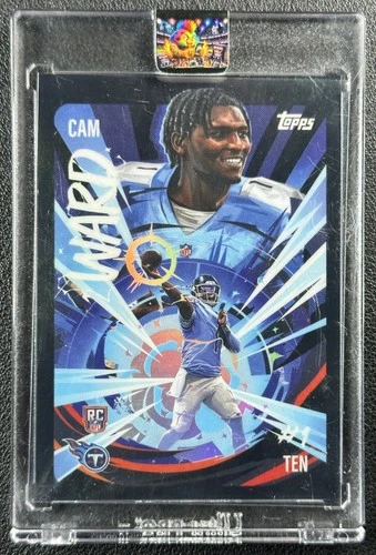 2025 Topps Chrome Cam Ward Base (RAW)