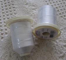 Signature 50wt Cotton Thread Cone 700yd Lace quilt sewing SOFT WHITE NEW STOCK