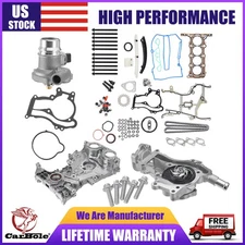 Timing Chain &Timing Cover Water Oil Pump Gaskets Kit For Chevy Cruze Buick 1.4L