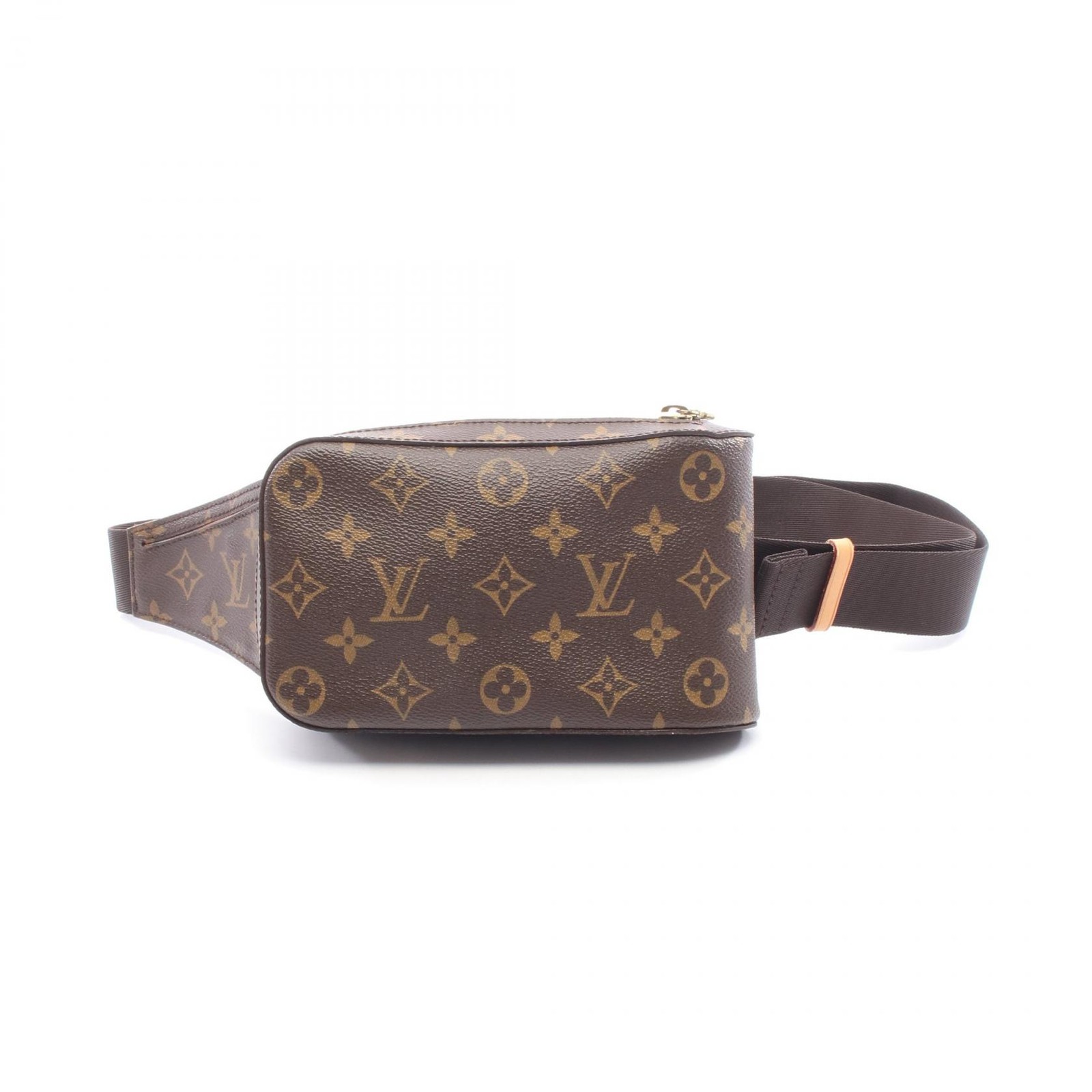 LOUIS VUITTON geronimos Waist bum belt bag M50211 Monogram Brown Used Women