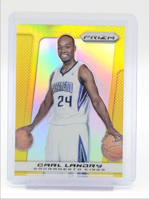 CARL LANDRY 2013-14 PANINI PRIZM BASKETBALL GOLD KINGS #6 10/10 Q3280