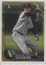 2016 Bowman Chrome Prospects Gold Refractor 31/50 Jordan Guerrero #BCP41 0a3