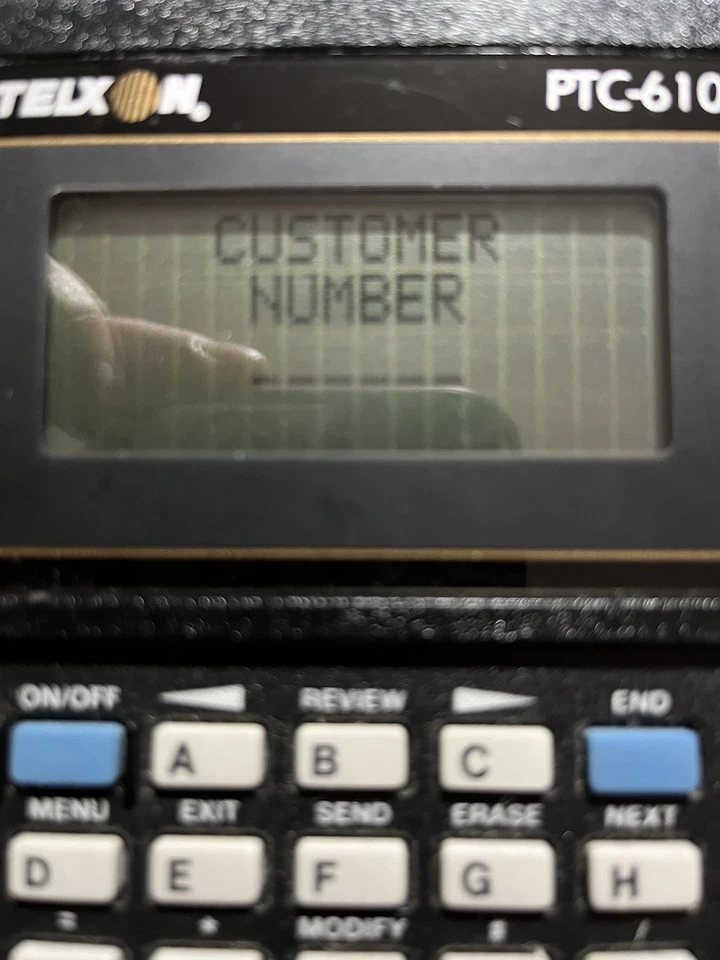 Lot of 3 working TELXON PTC-610 BARCODE SCANNERs - Image 3 of 3