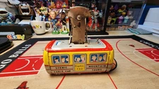 1964 Cragstan 732 Scenic Mountain Tours Cable Car ALPS vtg tin toy