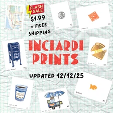 NEW & CHEAPEST – Anastasia Inciardi Mini Prints (Grand Central + NYC) Free Ship