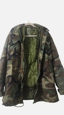 Alpha Industries US Army Vintage Woodland Camo M65 Field Jacket w/Liner