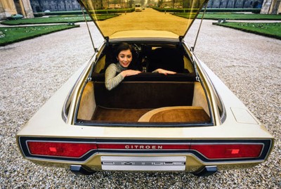 Concept Car Bertone Citroen GS Camargue 1972 Bertone Citroen GS Ca- Old Photo 15