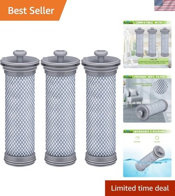 Reusable 3-Pack Filters for Tineco A10 A11 Master - Maintain Vacuum Efficiency