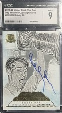 2021-22 Upper Deck The Cup Bobby Orr Day With The Cup Autograph Auto SSP