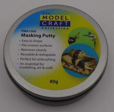 MASKIERKITT Modellbauer Wiederverwendbar Formmasse 80g Dose ModelCraft PMA1000
