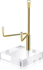 Sibba Adjustable Metal Arms Display Stand Photo Stand Easel Acrylic Base Small H