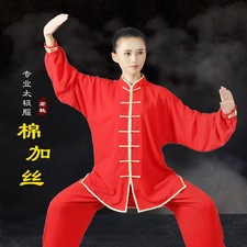 Ancient Chinese Hanfu Tai Chi Practice Costume Martial Arts Costume Performance