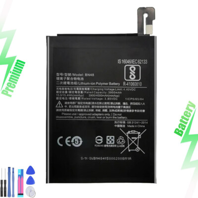 New Replacement Battery For Xiaomi Redmi Note 6 Pro Note6 Pro BN48 4000 mAh