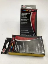 (2) Color Extra CX8333 Waterproof Sanding Sponge P1000 Shine 1000 Grit 3"x5"x1"