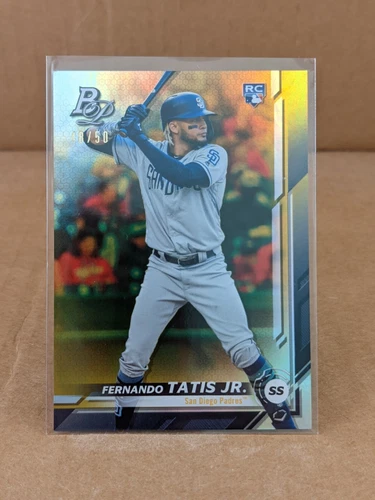 2019 Bowman Platinum Gold RC, Fernando Tatis Jr., #/50