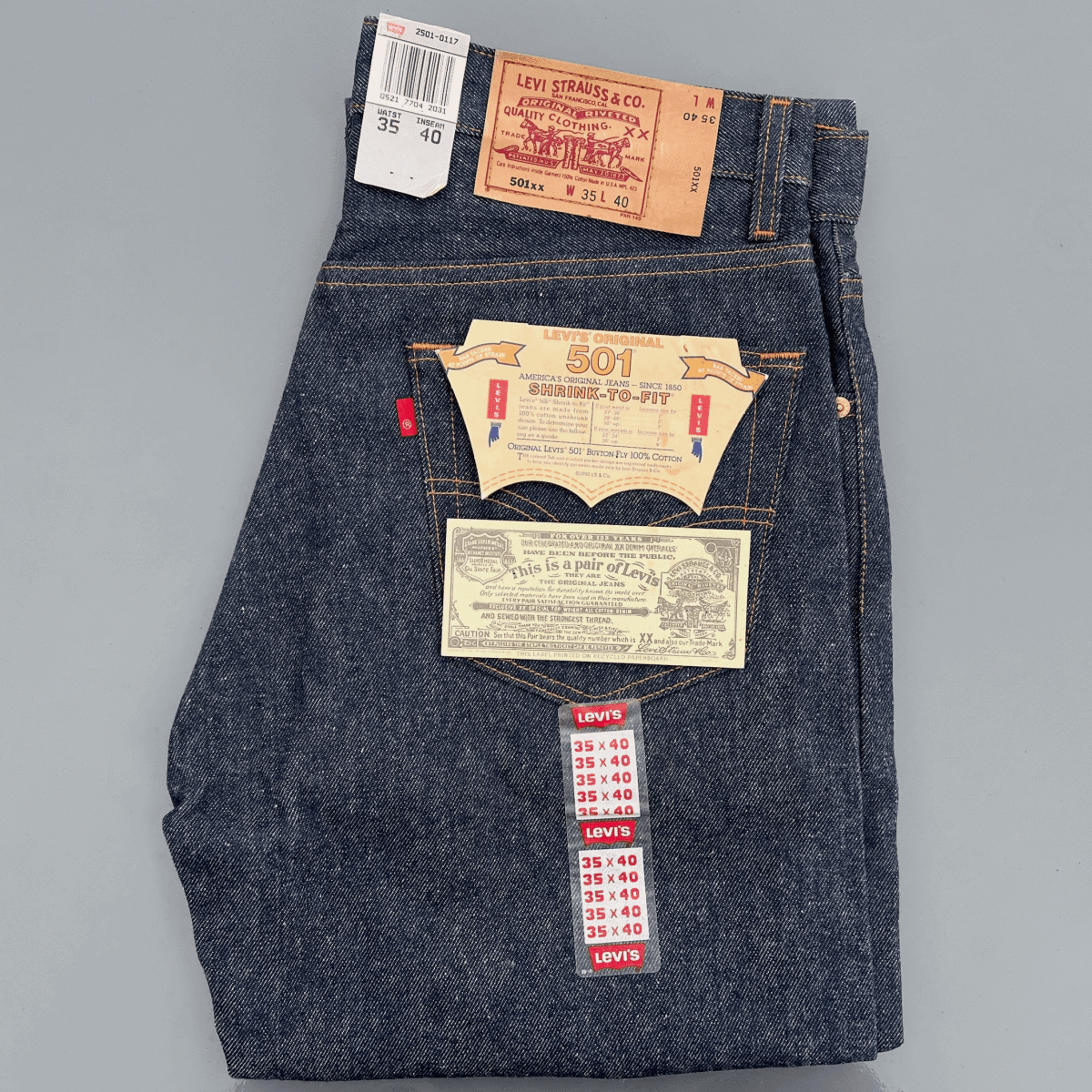 LEVI'S 501XX 2501-0117 W35 L40 90s Made in the USA | eBay LEVI'S 501XX 2501-0117 W35 L40 90s Made in the USA | eBay