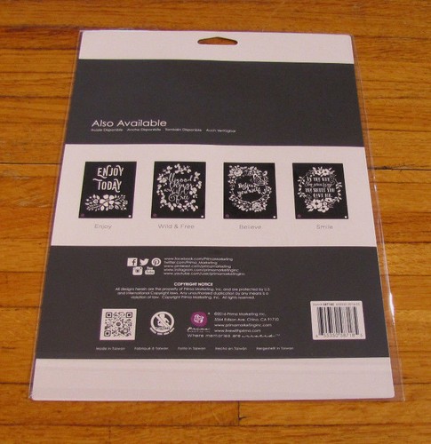 Prima Marketing 8 x 10 stencil, Believe #587185 - Picture 3 of 3