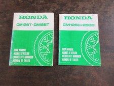 Honda CM125T CM185T CM125C CM250C 1978 1982 Shop Manual Workshop Manual