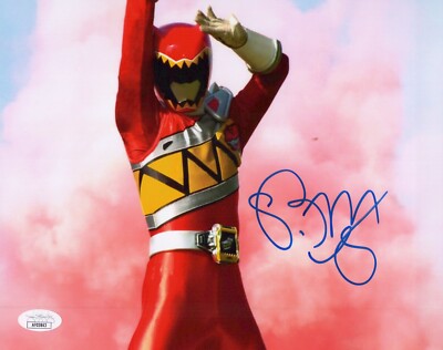 BRENNAN MEJIA Signed 8x10 POWER RANGERS Photo DINO CHARGE Autograph JSA ...