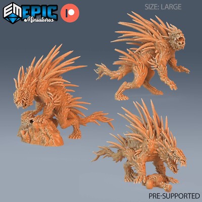Barghest Dungeons and Dragons Undead Miniatur D&D RPG Fantasy 28mm