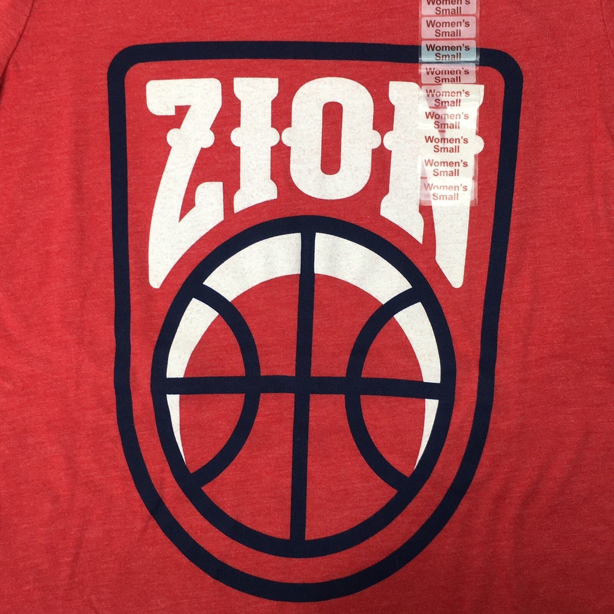 NWOT‼ Women's Red New Orleans Pelicans Zion Williamson