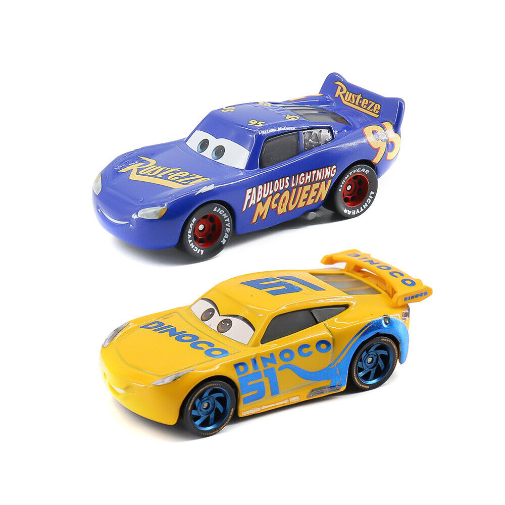 Disney Cars 3 Toys Race & Reck Fabulous Lightning McQueen Cruz