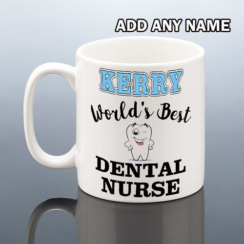BEST DENTAL NURSE MUG Christmas Birthday Gift Women Dentist Cup