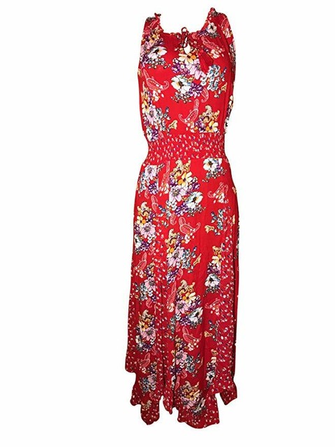 rayon maxi dress
