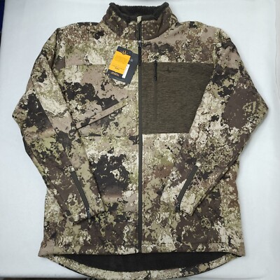 Habit Shadow Pulse Series Jacket Sz XL Veil Camo Wideland Wolf