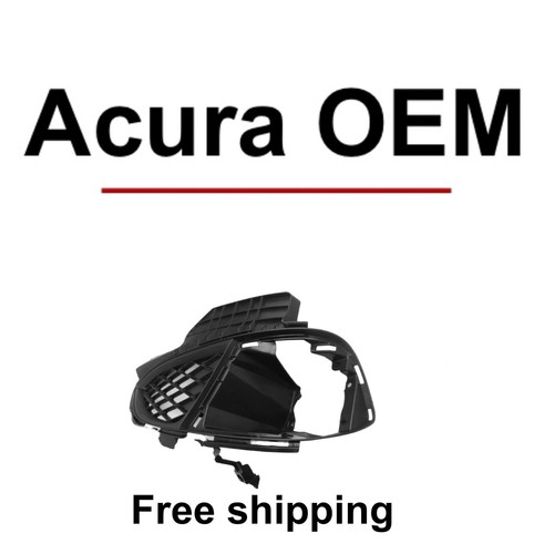 Acura ILX 16 17 18 Bumper Fog Light Grill Grille Lamp Driver Side Left Front - 第 1/12 張圖片