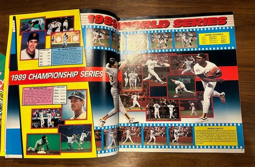 1990 Topps MLB Baseball Sticker Yearbook (NEW) & Stickers In Factory Sealed Box! - Picture 8 of 15