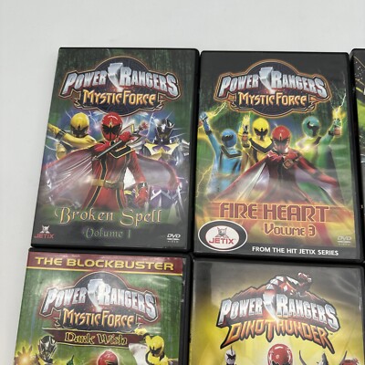 Power Rangers DVD Lot - 8 - Mixed | eBay