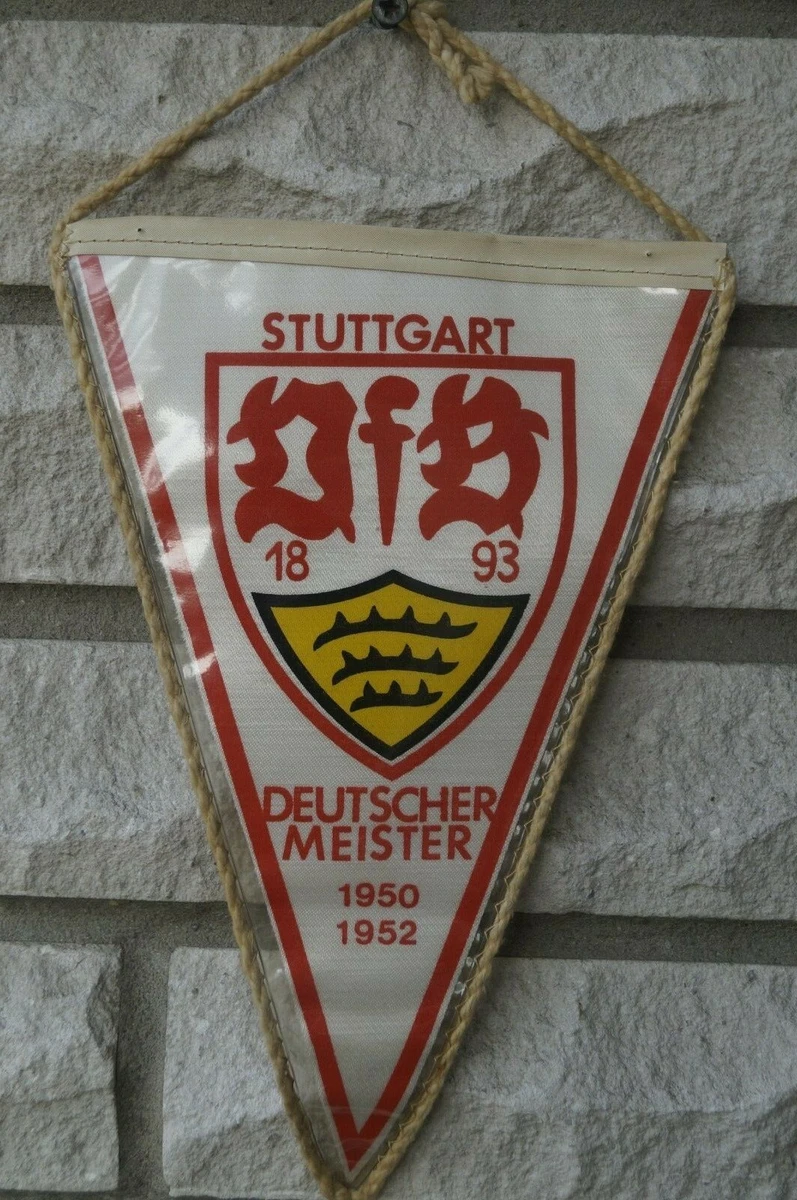 Fanion VfB Stuttgart 1983 - Bundesliga - Collection - Allemagne - Occasion