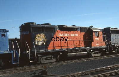 35 mm Eisenbahn-Dia - Eastern Idaho Diesellok 3518 @ Lewiston Facilities USA