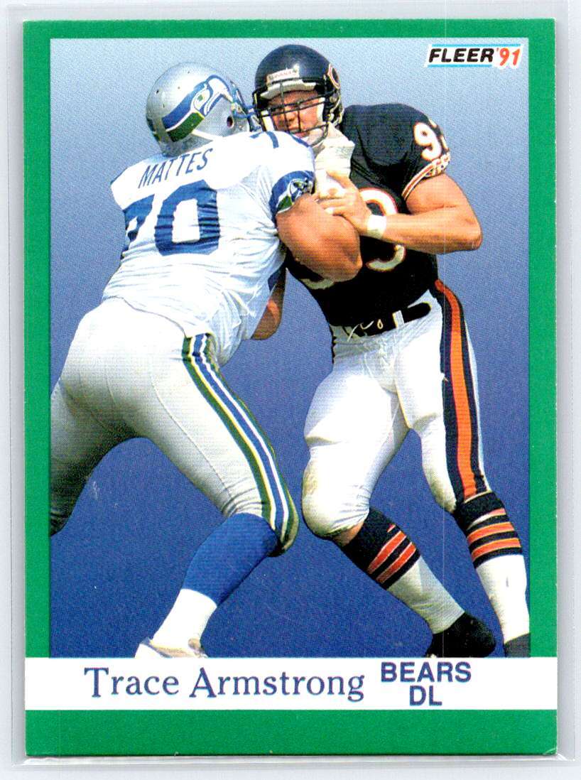 1991 Fleer #213 Trace Armstrong