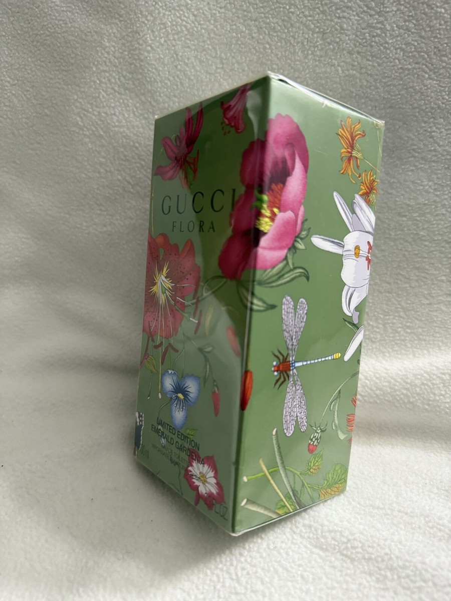 Gucci Flora Emerald Gardenia Limited Edition Eau De Toilette 3.3