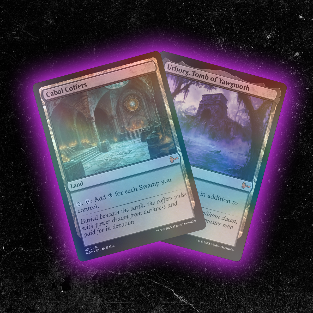 FOIL - Cabal Coffers + Urborg Combo - Custom Magic: The Gathering