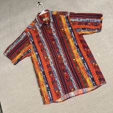 Vintage Mens Kings Road Sears Hawaiian Button...