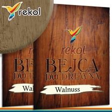 Rekol 2x18g Proszek Bejka do drewna Orzech Bejka Bejka w proszku Bejka do worków Bejka do mebli